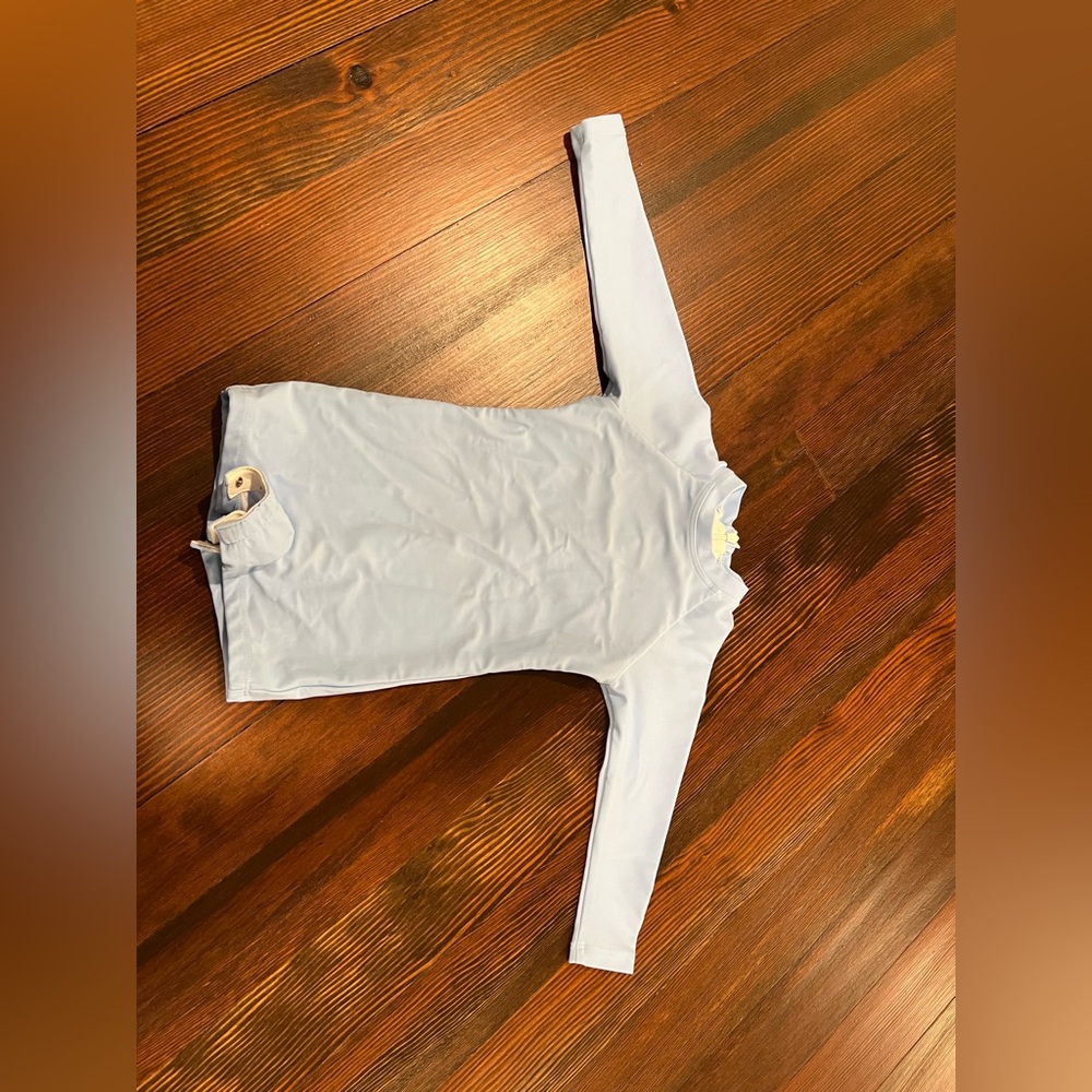 Minnow rash guard suit size 2